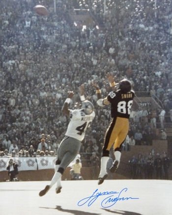 Lynn Swann Autographed/Hand Signed Pittsburgh Steelers 16x20 Photo w/Super Bowl X MVP inscription