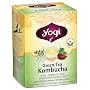 Yogi Tea, Green Tea Kombucha, Tea Bags, 16-Count Boxes (Pack of 6)