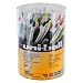 Uni-Ball Jetstream Sport Retractable Rollerball Pens Assorted Ink, Bold Point, 36/Pack
