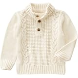 クレイジーエイト Crazy 8/ ケーブル セーター アイボリー トップスニット 3歳【並行輸入】