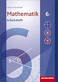 Mathematik 6. Arbeitsheft mit L&ouml;sungen. Realschule. Bayern: Ausgabe 2009