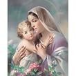 Carded 8"x10" Prints for Framing - Madonna with Child - Linen Paper - 7 and 4 Color Process Printing