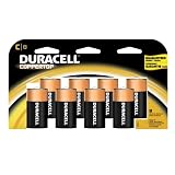 Duracell Coppertop Batteries C, 8-Count