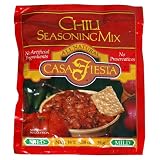 Casa Fiesta Chili Seasoning, 1.38-Ounce Packages (Pack of 24)