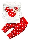 (オルル) OLULU 子供服 長袖 上下セット キッズ ベビー　110 レッド