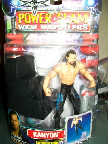 WCW POWER SLAM WRESTLERS- KANYON WITH CATAPULTING STAIRCASE
