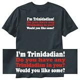 T-Shirt Black  I Am Trinidadian  Trinidad And Tobago Country