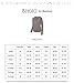BIADANI Women Button Down Long Sleeve Soft V-Neck Cardigan Sweater Red Medium