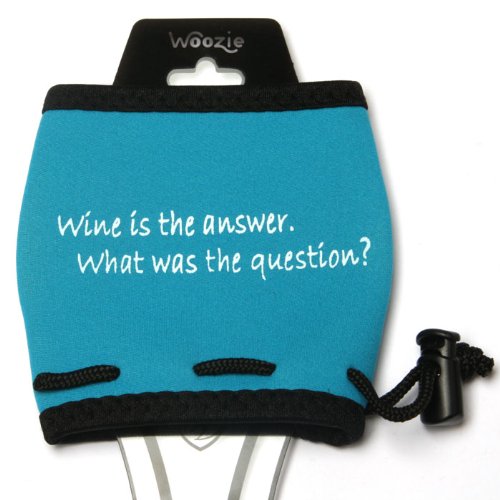 Woozie - The Wine Glass Insulator (Wine is the Answer)