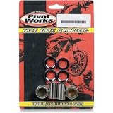 03-09 SUZUKI LTZ400: PIVOT WORKS SHOCK BEARING KIT - REAR (BLACK) by Pivot Works
