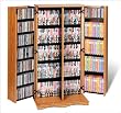 ybrid Mission-Style Locking Media Cabinet By Prepac Furniture