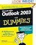 Outlook�2003 For Dummies (For Dummies (Computer/Tech))