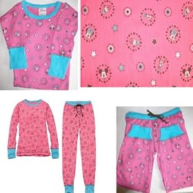 Buy DISNEY MICKEY MOUSE and FRIENDS MINNIE MOUSE, DONALD DUCK and GOOFY PAJAMAS Thermal Pink... by Disney