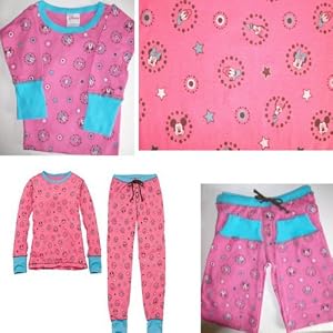 Buy DISNEY MICKEY MOUSE and FRIENDS MINNIE MOUSE, DONALD DUCK and GOOFY PAJAMAS Thermal Pink... by Disney