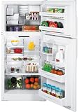 Review GE  / GE GTS18ICSRWW 18.0 cu. ft. Top-Freezer Refrigerator with 3 Glass Shelves, Gallon Door Storage, Upfront Temperature Controls and Automatic Icemaker: White