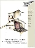 Eigenschaften Bringmann 8353 / Bringmann 8353 - Folia Aquarellblock 10 Blatt rauh