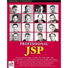 Professional JSP (Programmer to Programmer)