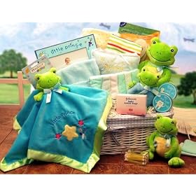 Just Hoppin Around Baby Hamper Gift Set - Large - Little Prince Blue