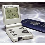 Samsonite Travel Accessories Dual Time LCD Travel Alarm Clock