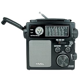 Eton FR250 Emergency Crank Radio Black by Emergency Radios