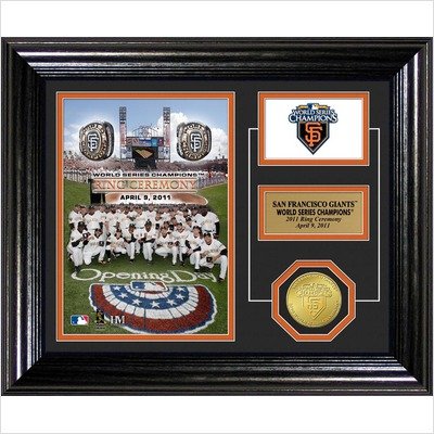 MLB San Francisco Giants San Francisco Giants Ring Ceremony Desk Top Photo Mint