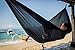 Serac [Premium Double Hammock & Strap Bundle] Sequoia XL Wide Camping Hammock with Ultralight Ripstop Nylon and Quick-Hang Suspension System - for The Backpack, Travel & Camping (Midnight Navy/Black)