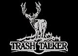 Trash Talker Upstream Images Silver Vinyl Wildlife Car Truck Window Decal Sticker