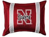 Nebraska Cornhuskers ( University Of ) NCAA Sideline Pillow Sham