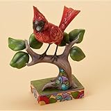 Jim Shore Heartwood Creek from Enesco Cardinal Figurine 6.5 IN