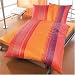 IBENA Art. 6210-450, 155x200 cm Feinflanell-Bettwäsche bed and blanket, 100% Baumwolle, mit Reißverschluss und Europa-Konfektion