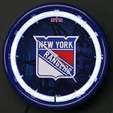 NHL New York Rangers Plasma Wall Clock