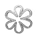 Sterling Silver Flower Pin