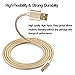 USB Type C Cable, VANDESAIL® USB C 3.1 to USB A 2.0 Male Cable Nylon Braided with Gold Plated Connector for New Macbook 12 inch, Oneplus 2, Nokia N1 Tablet, Google ChromeBook and other Device