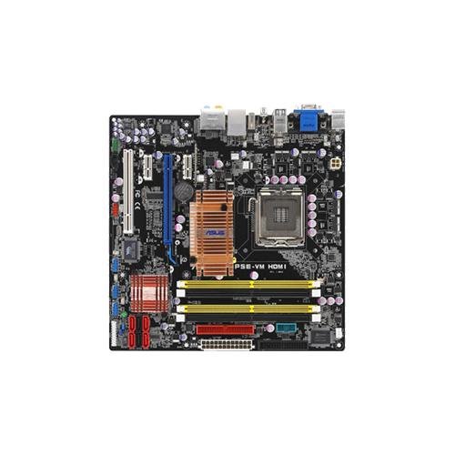 Childrens Toyshop  Computer : ASUS P5E-VM HDMI - Motherboard - micro ATX - iG35 - LGA775 Socket - UDMA133, Serial ATA-300 (RAID) - Gigabit Ethernet - FireWire - video - High Definition Audio (8-channel)