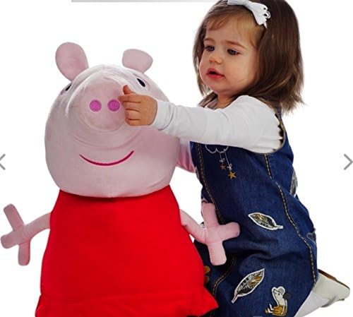 Big Peppa Pig 62cm 24.5inch Baby Pink Plush Doll Stuffed Plush Toy