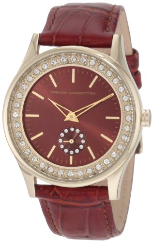French Connection Damen-Armbanduhr Analog Edelstahl braun CD87.14FCX Preisvergleich