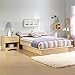 South Shore Step One Platform Bed with Storage, Full 54-Inch, Natural Maple