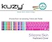 Kuzy Compatible with MacBook Keyboard Cover for Older Version MacBook Pro 13 15 17 inch and MacBook Air 13 inch, iMac Wireless Keyboard, Silicone Skin Key Board Protector, Chev Baby Pink