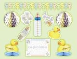 Rubber Ducky Baby Shower Decorating Kit