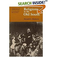 Religion in the Old South (Chicago History of American Religion)