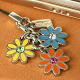 (COACH/コーチ)ポップカラーパヴェデイジー携帯ストラップ