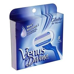 Gillette for Women Venus Divine Cartridges, 8-Count Boxes