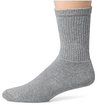 Hanes Classic Men's 6-pack Cushion Crew Socks