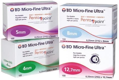 BD Micro-Fine Ultra Pen Needles 0.33 mm (29 g) x 12.7 mm Pack of 100 by Becton Dickinson GmbH