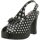T.U.K. Women's Polka Dot Bow Pump