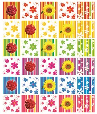 Imagen 2 de Azulejos Resumen - Mural - Wall Sticker Casa Art Deco Pegatinas de pared