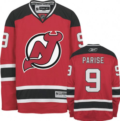 Reebok New Jersey Devils Zach Parise Premier Home Jersey Large