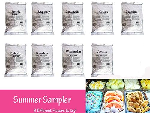 Summer Sampler 9 Bags of Gelato