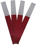 Blazer B280RW Red Reflective Conspicuity Tape(4 strips)-1 each