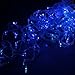 lederTEK 10M 100 LED Fairy Light String Christmas Lights (Blue) USCRSMSLTDC-Blue